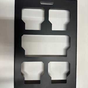 Milwaukee pack out steel mounting plate for half size Packout boxes