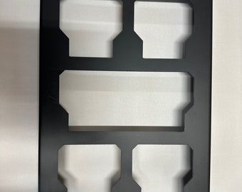 Milwaukee pack out steel mounting plate for half size Packout boxes