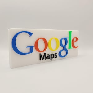 Google Maps 3D Logo