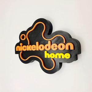 Nickelodeon Home 3D Logo