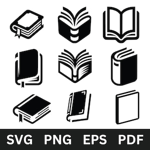 Book SVG, Bookmark svg, Reading Book svg, Book Lovers svg, Reading svg, Retro Book svg, Book svg bundle