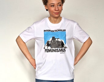 Shirt “Intersektionaler Feminismus – Google it” aus 100 % Bio-Baumwolle – Feminismus Shirt  - Fuser Relaxed Shirt ST/ST
