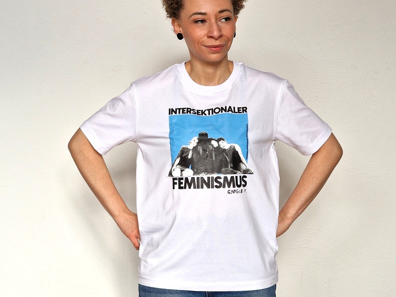 Shirt Intersektionaler Feminismus Google it aus 100 % Bio-Baumwolle Feminismus Shirt Fuser Relaxed Shirt ST/ST Bild 1