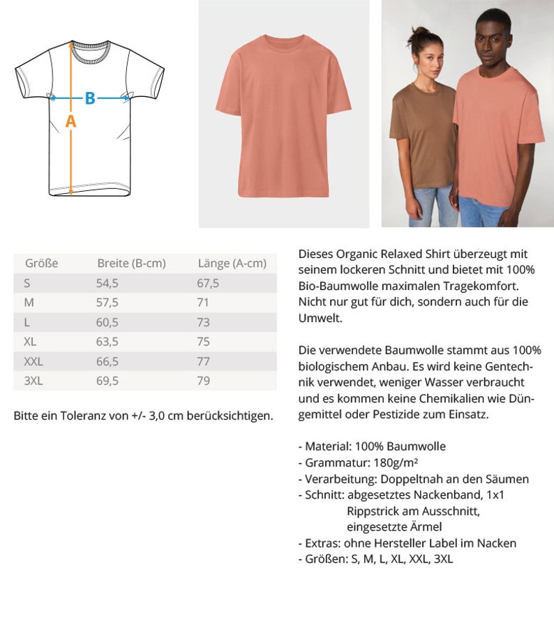 Shirt Ich gendere bis einer heult aus 100 % Bio-Baumwolle Feminismus Shirt Fuser Relaxed Shirt ST/ST Bild 5