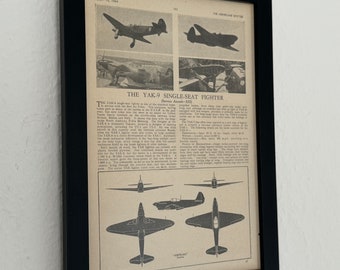 Original 1944 Yak-9 Article