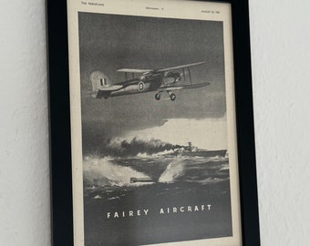 Original 1941 Fairley Albacore Advertisement