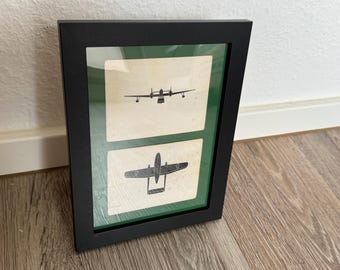 Original 1940s Bv 138 Recognition Card - A5 Size