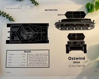 Recognition Poster - German Ostwind SPAA - A3 Size