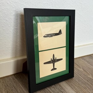 Cartes de reconnaissance originales IL-12 de 1948 - Format A5