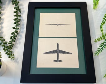 Original 1948 B-36 Recognition Cards - A5 Size