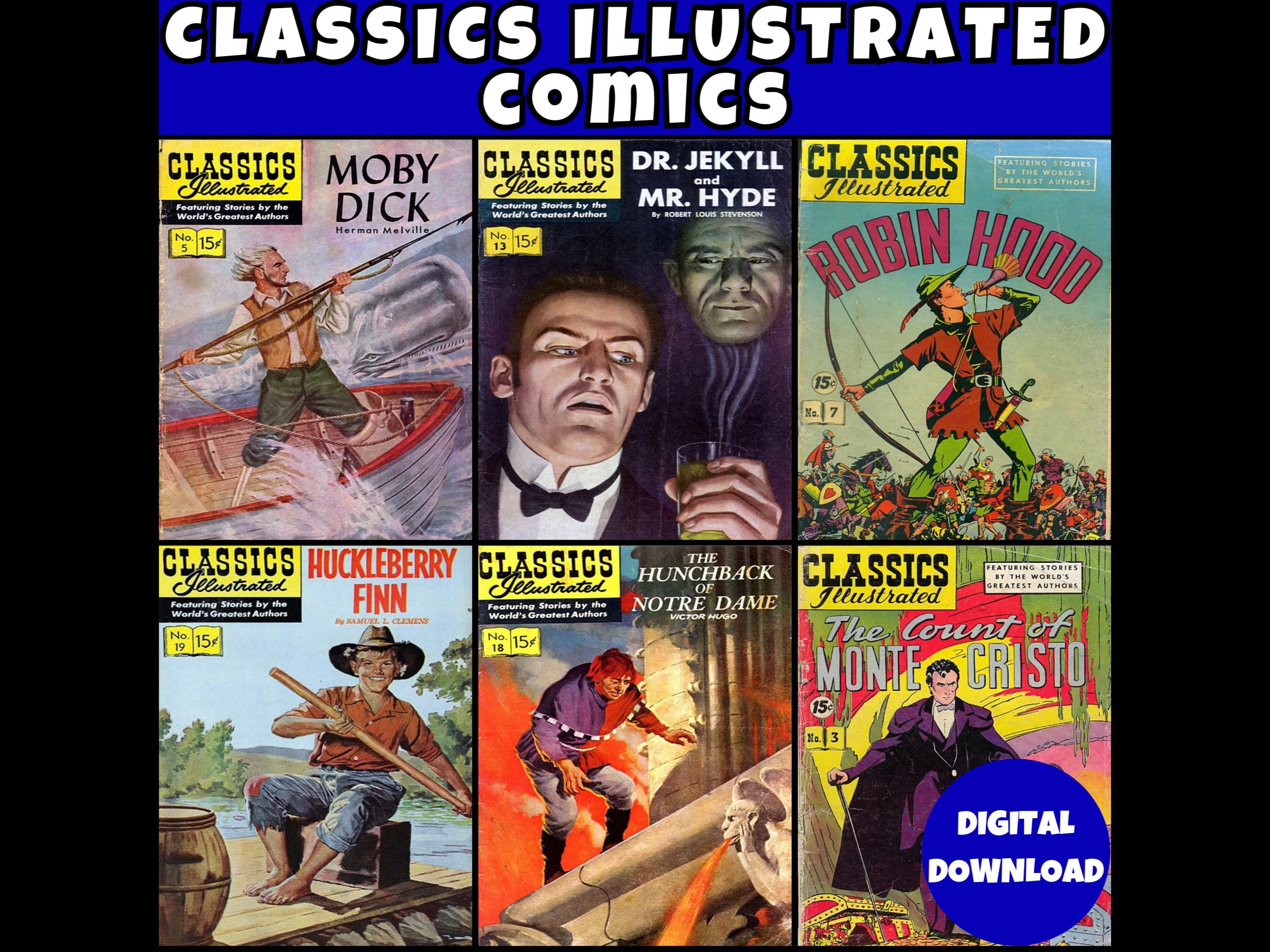 Classics Illustrated Comic Books Free Download