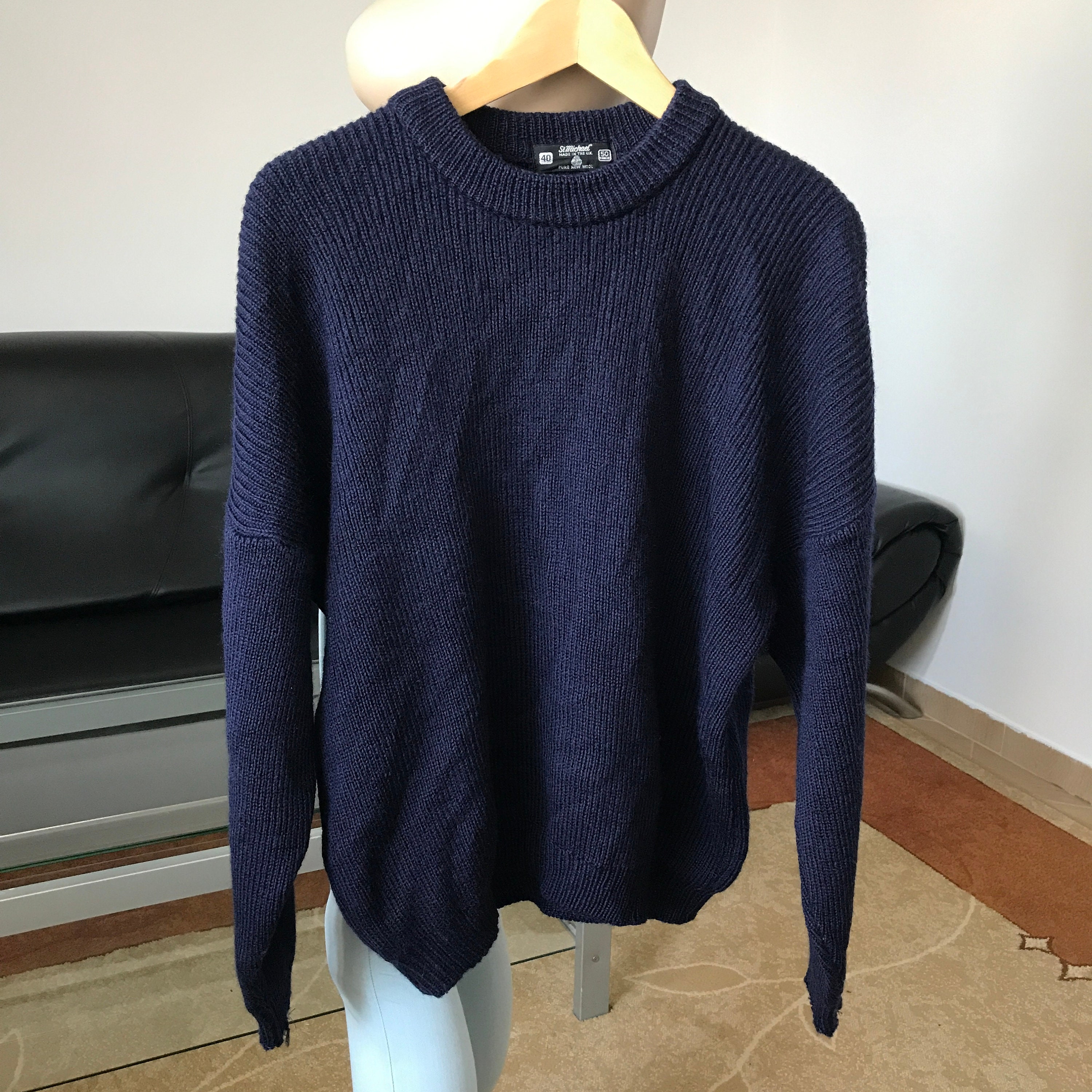 SAINT MICHAEL WOOL SWTER SIN セントマイケル|ニット/セーター SAINT MICHAEL WOOL SWTER SIN セントマイケル|ニット/セーター