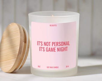 Game Night Candle Gifts Family Game Night Candle Decor Family Gaming Gifts Couples Board Game Gift Board Game Lover Christmas Birthday Gifts