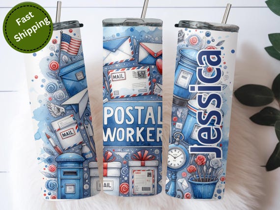 Postal Worker Tumbler Cup Mailman Gift Postal Worker Gift Postal Life Mug Postal Appreciation Gifts Mail Lady Thank You Mail Carrier Gifts