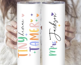 Teacher Gift Personalized Tumbler Gift for Teacher Custom Teacher Name Gift Teacher Appreciation Gift End of Year Teacher Tumbler Cup Mug