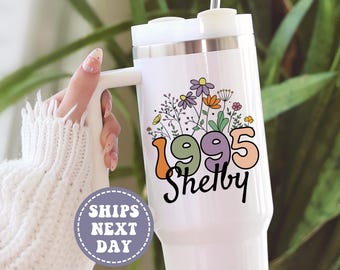 30th Birthday 40 oz Tumbler for Women 1985 Birthday Personalized 30th birthday Gift 30th Birthday 40oz tumbler 30th birthday cup