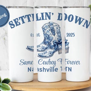 Bachelorette Tumbler Last Rodeo Country Bach Nashville Bachelorette Party Custom Last Rodeo Bachelorette Tumbler Cowgirl Bridal Party Mugs