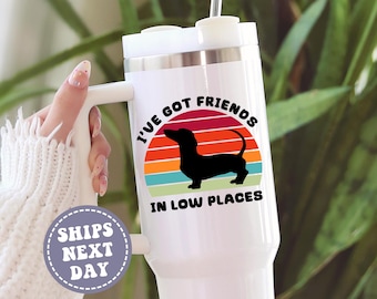 Dachshund Tumbler Dachshund lovers Doxie Dachshund 40 oz Tumbler Dachshund Lover Gift Wiener Dog Gift for Dachshund lovers Wiener Dog Mug