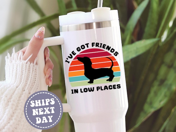 Dachshund Tumbler Dachshund lovers Doxie Dachshund 40 oz Tumbler Dachshund Lover Gift Wiener Dog Gift for Dachshund lovers Wiener Dog Mug