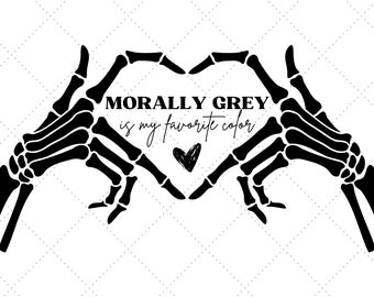Morally Grey Book Club SVG PNG: Spicy Books Design (Digital Download)