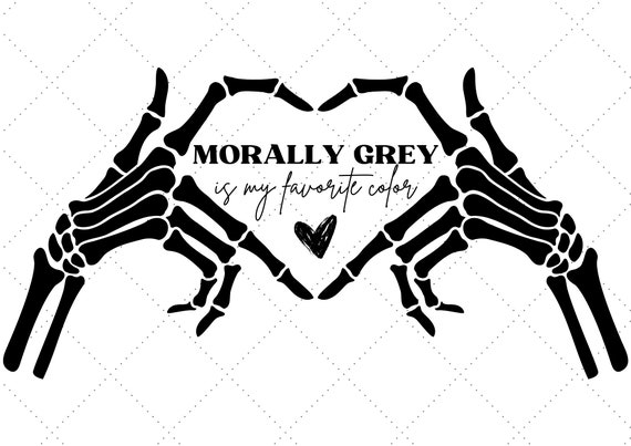 Morally Grey Book Club SVG PNG: Spicy Books Design (Digital Download)