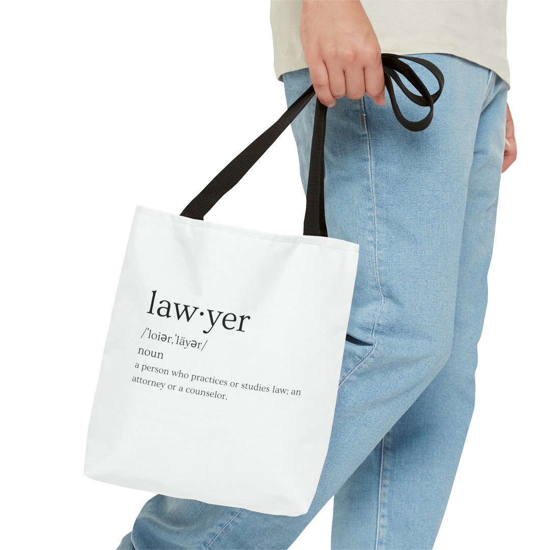 CafePress 'Lawyer Voice' Tote Bag – Natural Canvas Reusable Shopping Bag - View #6