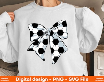 Soccer Bow Png, Soccer Coquette Bow Svg, Coquette Soccer Png Shirt Design, Soccer Mama Png Download, Soccer Sublimation