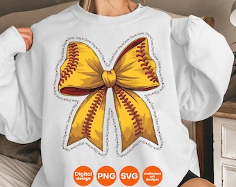 Softball Spieltag Png, Kokette Schleife Png, Softball Mama Png, Spieltag Png, Sport Mama Png, Softball Softball Sublimation, Kokette Softball SVG