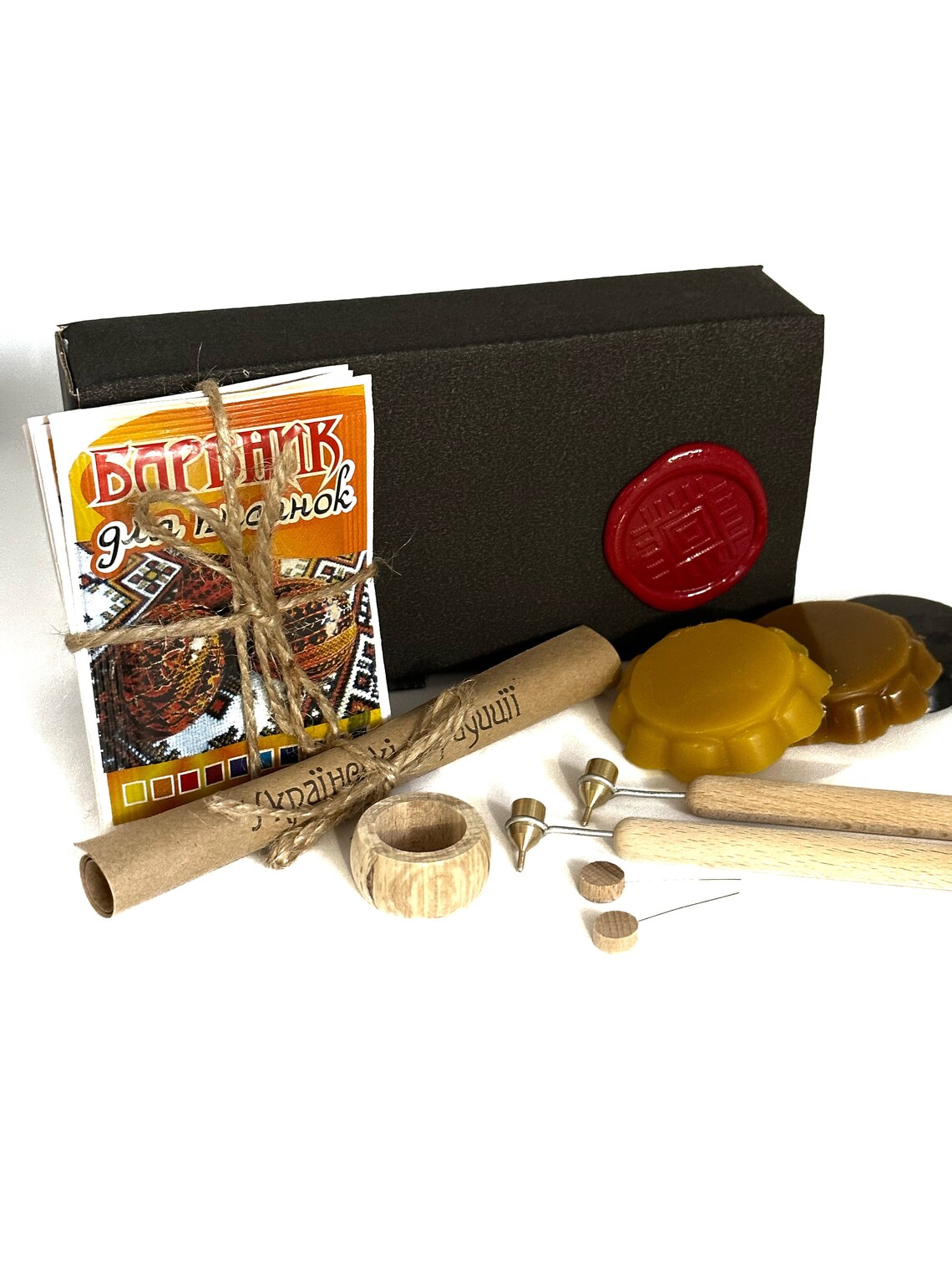 Easter Egg Decorating Kit, Ukrainian Easter Egg, Gift Set, Easter Egg