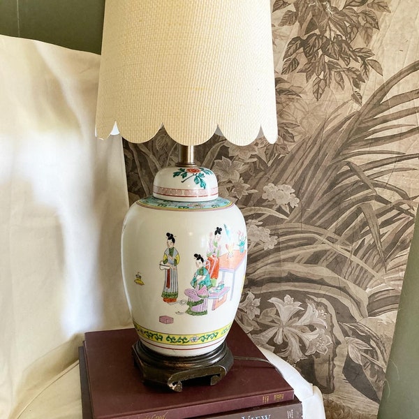 Chinoiserie Lamp - Etsy