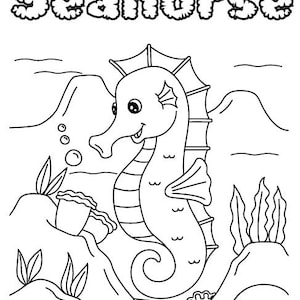 Under the Sea Colouring Pages