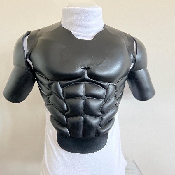 Generic muscle armor superhero hero abdominal pectoral muscles cosplay halloween armor