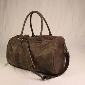 Echtleder Seesack-Leder Reise Weekender Tasche-Handgefertigte Duffel Weekender Bag-Leder Weekend Bag Weekend Weekender Männer Cabin Bag