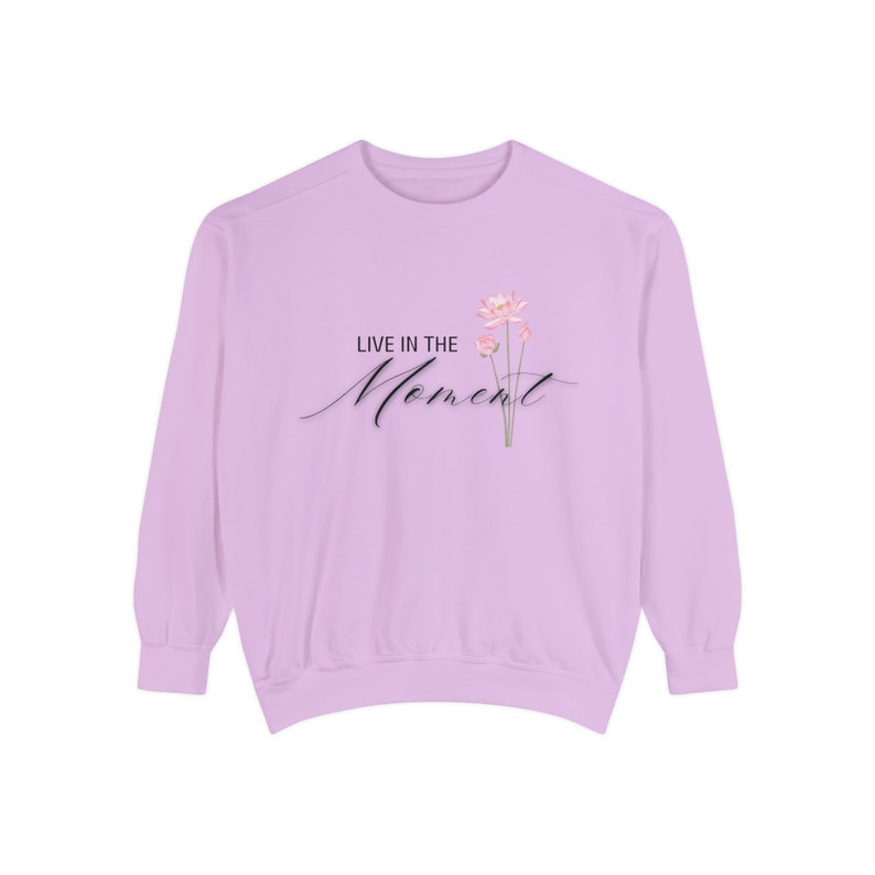 Dyed-in-Garment Women's Sweatshirt image 6