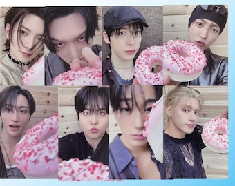 KPOP Ateez Donut Fanmade Photocards
