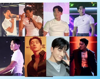 KPOP Ateez San Fanmade Photocards