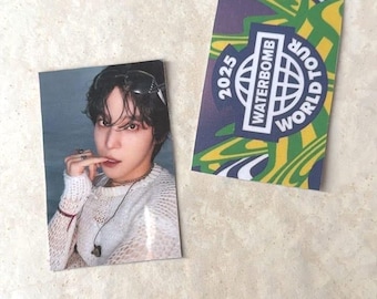 KPOP Ateez Yunho Waterbomb Fanmade Photocard