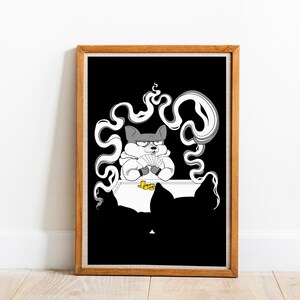 Corgi bluffant, art noir et blanc, art mural, corgi, bluff, art de chien, chien bluffant, cartes à jouer chien, jeu de cartes, corgi mignon
