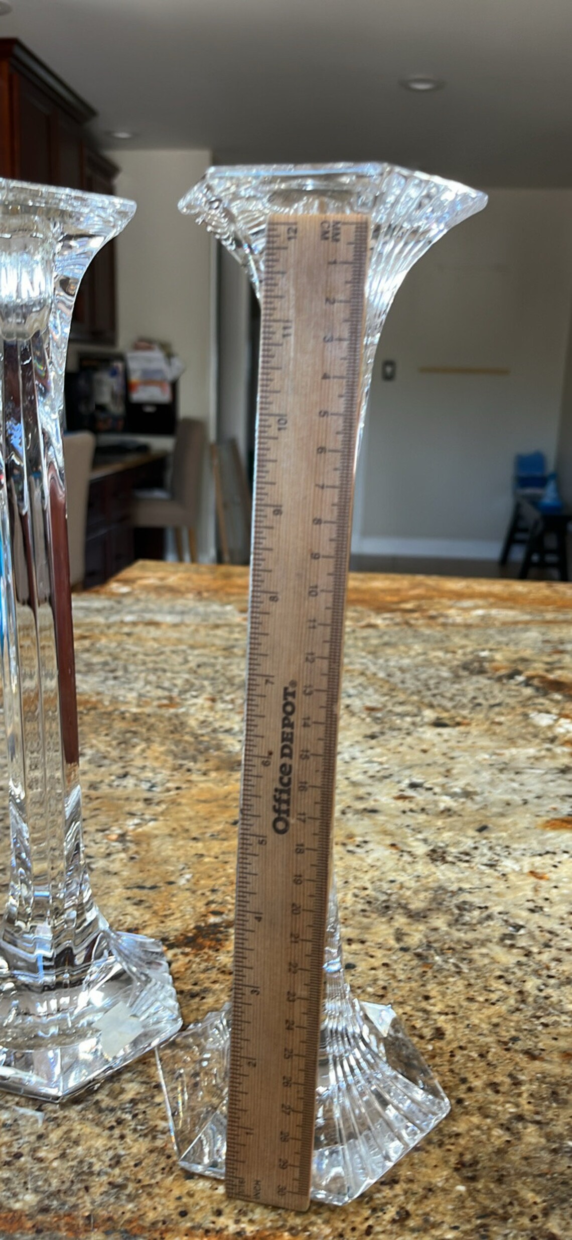 Mikasa Crystal Candlesticks - Etsy