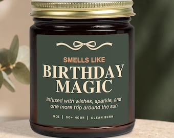 Birthday Candle Gift, Birthday Magic Candle, Gift for Her Birthday, Best Friend Birthday Gift, Cute Birthday Gift