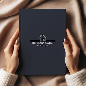 Realtor Notebook Personalized Business Journal Custom Real Estate Agent Gift for Office Desk Professional Client Closing
