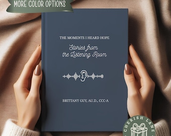 Audiologist Personalized Hardcover Notebook, Audiology Graduation Journal, AuD Gift for Doctor of Audiology