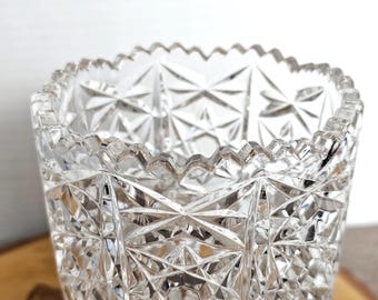 Bohemian Crystal Vase