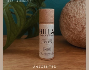 Organic, Vegan, Natural Lip Balm - Unscented