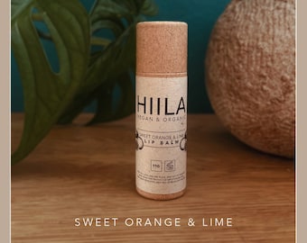 Organic, Vegan, Natural Lip Balm - Sweet Orange & Lime