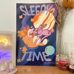 Bluey Sleepy time Prints