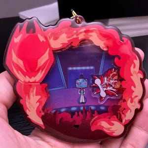 Hazbin Lucifer spooky shaker ( B GRADES ) B Grade