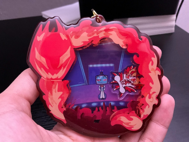 Hazbin Lucifer spooky shaker ( B GRADES ) B Grade