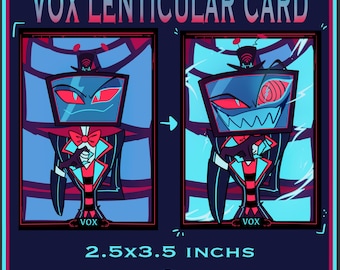 【HAZBIN HOTEL】Trading Card VOX 2nd edi. 48/50 VOX Hazbin Hotel Trading Card 2nd Edition Non-Foil VNM