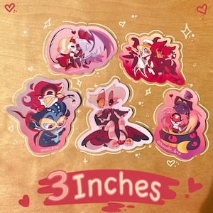 Hazbin Hotel Ship Sticker Pack
